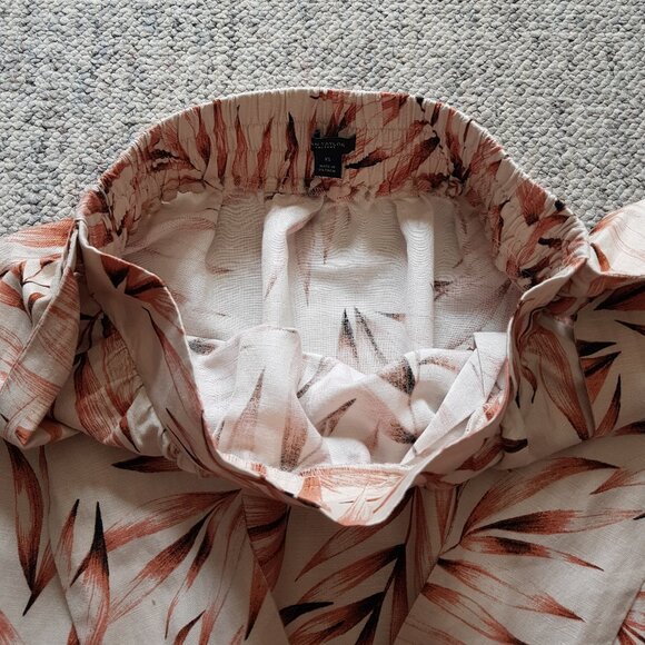 Ann Taylor linen blend midi skirt - Picture 6 of 9